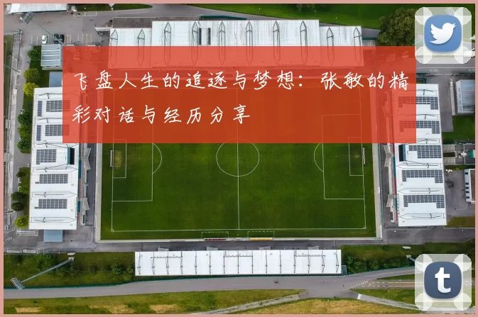 飞盘人生的追逐与梦想：张敏的精彩对话与经历分享